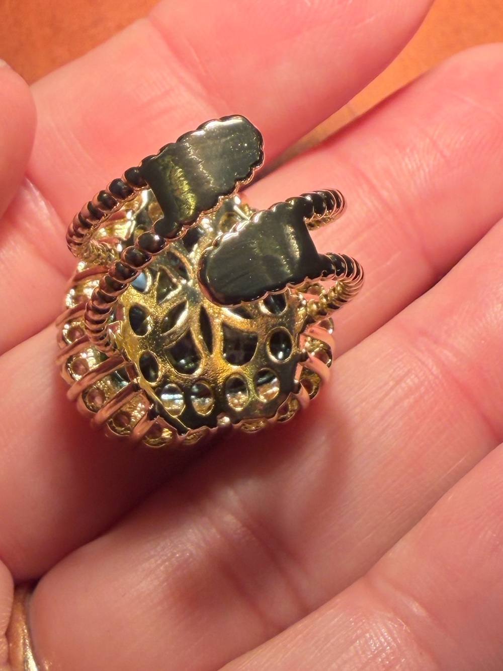 NEW Feed Me Gems Sapphire Mermaid Romeo Ring - Picture 6 of 10